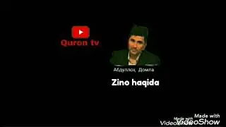 Abdulloh domla - Zino haqida (2021)