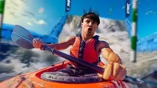 J'ai Tenté de Descendre le Bassin des Jeux Olympiques de KAYAK Sans Expérience...