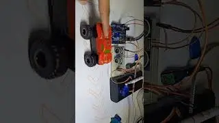 Simple Arduino project automatic car parking system 