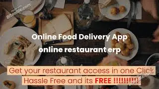 MICANSFOOD ONLINE FOOD DELIVERY APP AND RESTAURANT ERP FOR FREE*!!!!!!