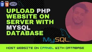 Upload Website With Database to server |  Upload Website to server free | Upload website on infinity