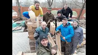 Общее дело. Мастер-класс по вырубке окна
