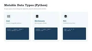 Mutable Immutable Data Types ClassXI Computer Science