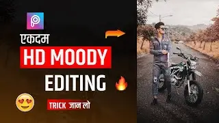 Picsart HD Moody Manupulation Editing | HD manipulation Photo editing tutorial in Hindi
