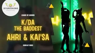 K/DA The Baddest Ahri & Kai'Sa (League of Legends) Cosplay 4K UHD