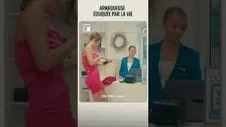 Fille Arnaquant Un Magasin Avec Un Faux QR Code 