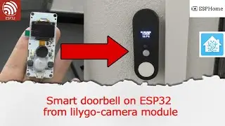 Smart Doorbell for ESP32, ESPHome and Home Assistant