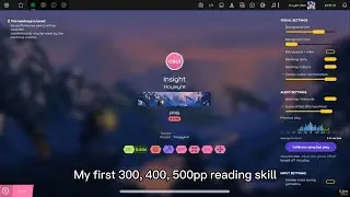 My first 500pp in osu!lazer, and 300 + 400pp