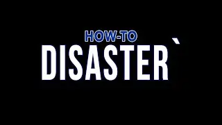 How to Disaster on a BMX Bike