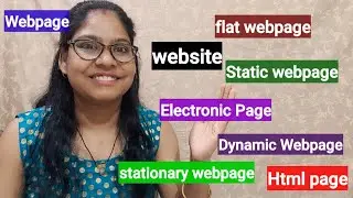 Difference B/W Website And Webpage || Website vs webpage