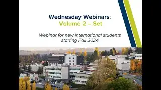 Pre-Arrival Webinar - Set!