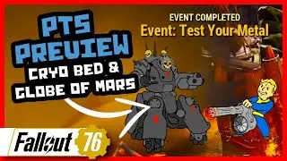 PTS Preview: Cryo Bed & Antique Globe of Mars - Fallout 76