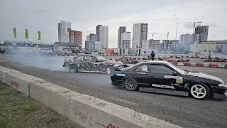 Чемпионат Поволжья по дрифту на парковке ТК «Амбар»