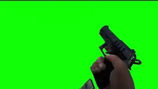 Pistol Reload Green Screen