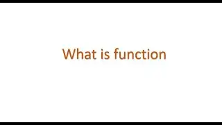Python Interview questions - what is function