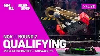 Live Robot Fighting - NHRL 2025 November Round 7 Qualifying Round LIVE November 1st 9am - 2pm ET
