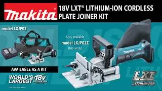 Makita DPJ180Z 18V Cordless Plate Joiner (Biscuit Jointer)