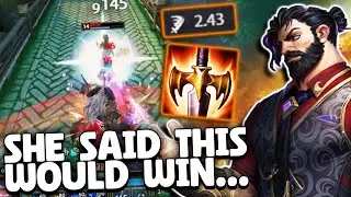 My Wife Told Me This Is a Free Win...
