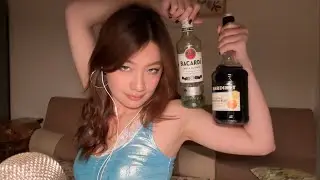 ASMR Getting Drunk