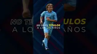 El crack que no tenía títulos a los 26 años 😱❌ #lukamodric #realmadrid
