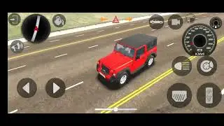 Dollor song modified withe mahinder thar village drive ,,👿 Indian car simulator 3d