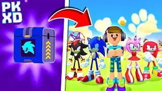 ENCONTREI A CAIXA SECRETA DO SONIC NO PK XD