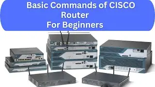 Basic Commands of CISCO Router for Beginners in Hindi/Urdu