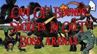Out of Bounds Secrets in Ocarina of Time Boss Arenas (Timestamps in description)