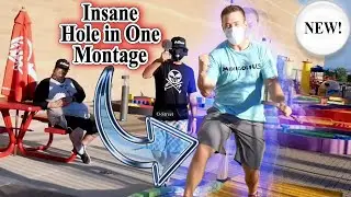 MOST INSANE MINI GOLF HOLE IN ONE MONTAGE EVER