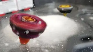 Beyblade sobre Hielo!!