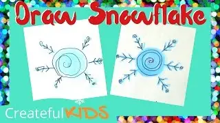 How To Draw a Snowflake
