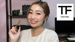TOM FORD LIPSTICK #100 EQUUS SWATCHES & REVIEW | My Favourite Lipstick Of The Year!!!