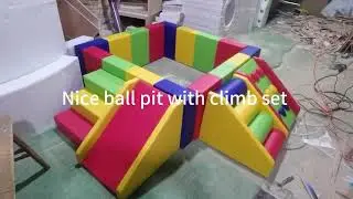 all kinds of soft play ball pit