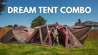 This tent does it all! Snow Peak Living Shell Long Pro review docking with Land Breeze Pro 4