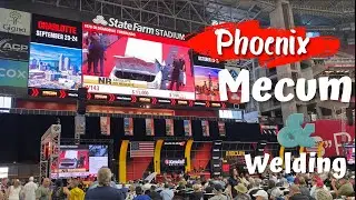 The Mecum Car Auctions                (Phoenix, Arizona) #carauction #welding #dodgecharger
