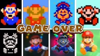 Evolution of Super Mario Death Animations & Game Over Screens 1983-2023