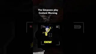 The Simpsons play Content Warning #contentwarning #gaming ng