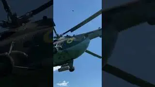 Ukrainian helicopters go on mision #warlife #ukraine #emotions #shorts