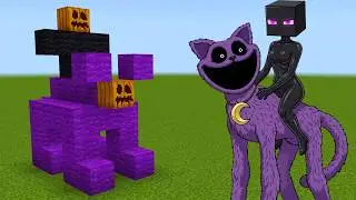 POPPY PLAYTIME CATNAP X CUTE ENDER GIRL ADDON IN MINECRAFT!