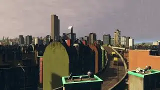 City Skylines: Rainy Afternoon