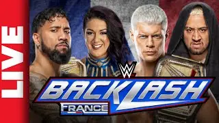 🔴 WWE BACKLASH FRANCE 2024 Live Stream | Cody Rhodes vs AJ Styles | Full Show Watch Along