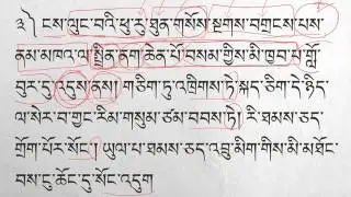 Grammar preview for Chapter 4: Milarepa meets his lama
