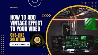 How to Add Vintage Effect to Your Videos | Learn to Add Vintage Effects Using FFmpeg | FFmpeg Curve