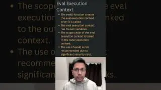Eval Execution Context | Clip #4 | Understanding Execution Context | Core JavaScript
