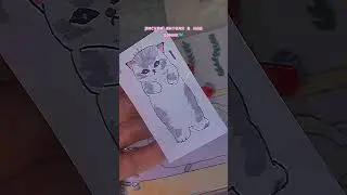 рисуем котика для домика💐
