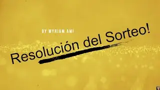Resolución del Sorteo.  Donación de Maquillaje!