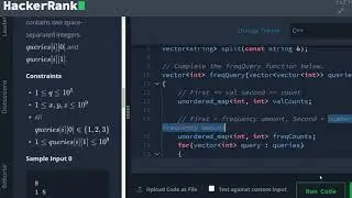 HackerRank Interview Prep - Problem 14: Frequency Queries