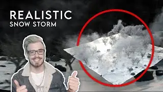 Creating a Realistic Snow Storm in Houdini!
