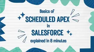Asynchronous Apex in Salesforce | Scheduled Apex | Implement Schedulable Interface | Best Practices