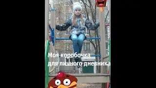 Моя коробочка для личного дневника.